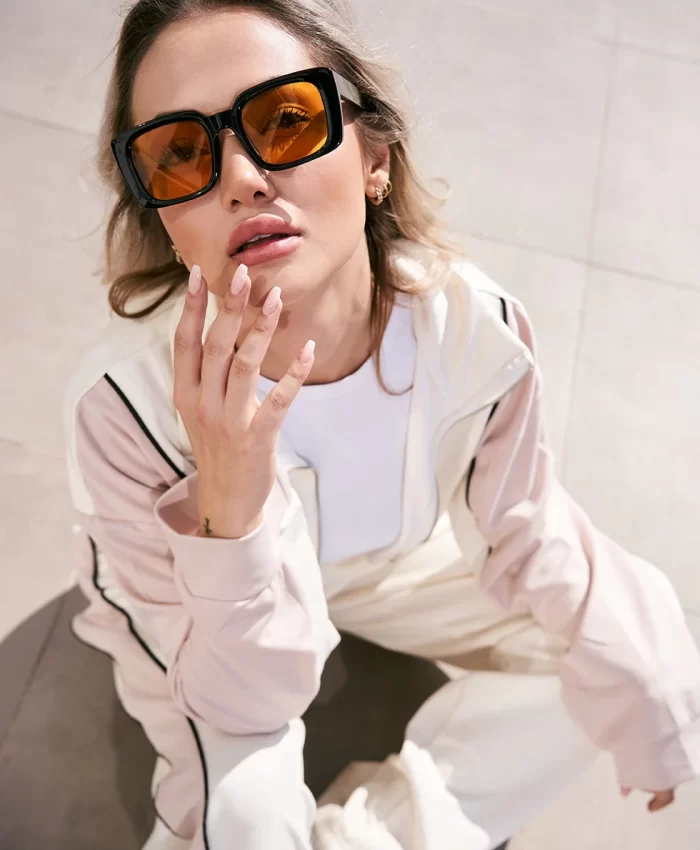 Marka Model Beyaz Eşofman Takımı - Görsel 5