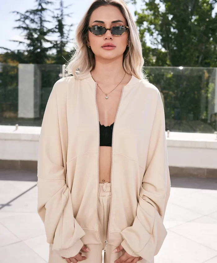 Bej Eşofman Takımı - Görsel 4