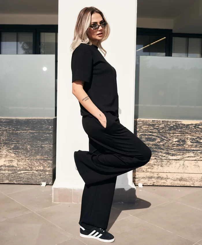 Siyah Tişört Takım - Görsel 4