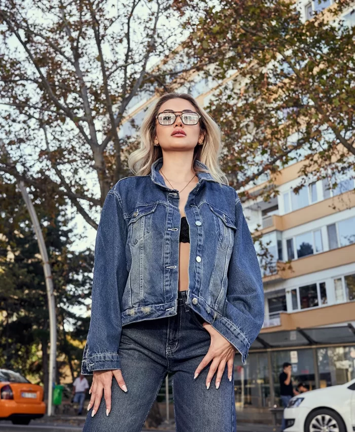 Klasik Kot Ceket - Görsel 5