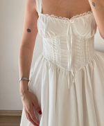 Prenses Elbise Beyaz - Görsel 2