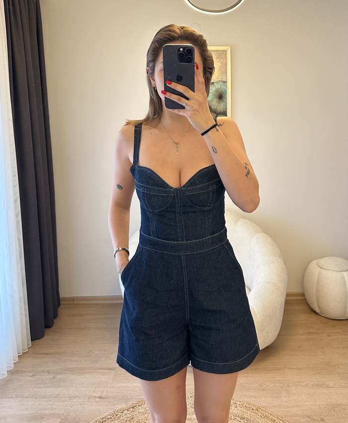 Şort Tulum - Görsel 2